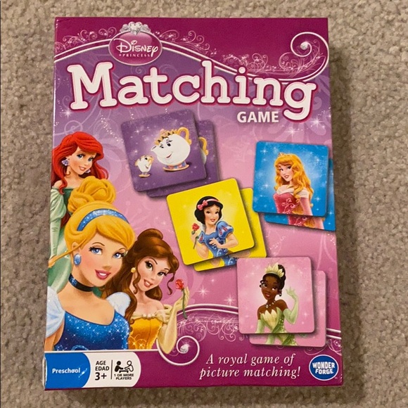 wonder forge Other - 🎀2/$8🎀 Disney Princess Memory Game